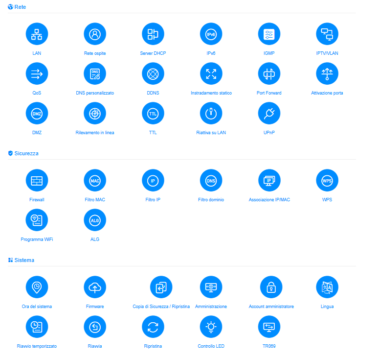 interfaccia di configurazione avanzata router Cudy BE11000 per domotica
