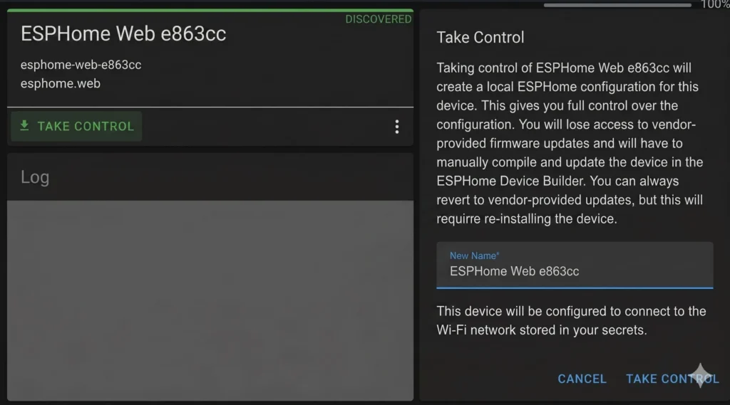 Take Control ESP
