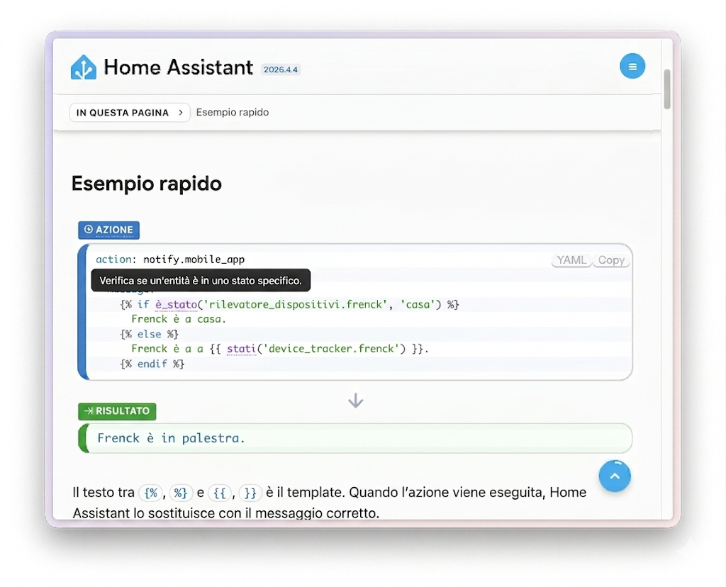- template intelligenti Home Assistant 2026.5