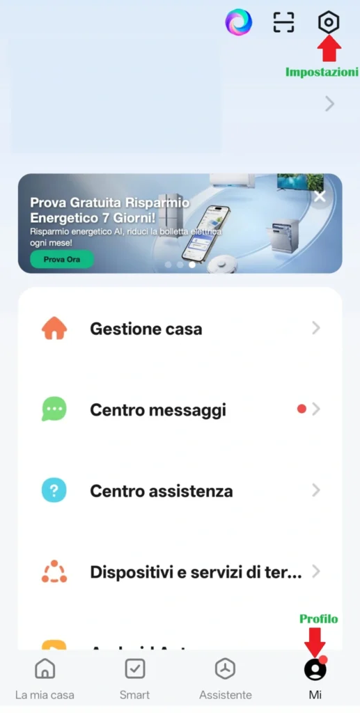Screenshot Tuya App