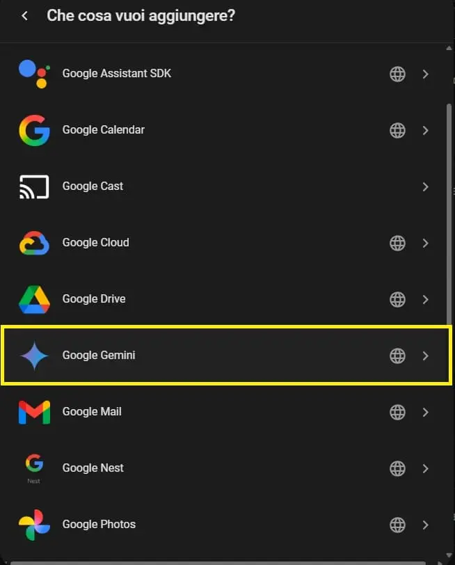 Google Gemini in Home Assistant
