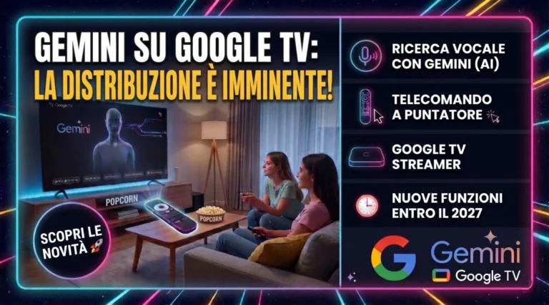 Gemini su Google Tv